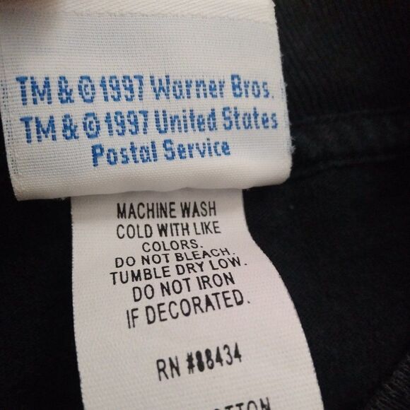 Vintage Looney Tunes Stamp Collection T-Shirt - Picture 6 of 8